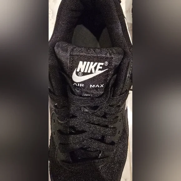 Nike Air Max Black & White Sneakers - Picture 9 of 12